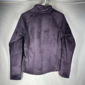 The North Face Osito Quarter Zip Fleece Pullover Dark Plumb Purple Size S/P